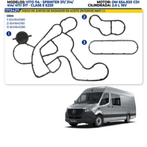 AGRALE FORD MERCEDES BENZ MWM VW - JUEGOS DE JUNTAS DE MOTOR CON TAPA DE CILINDRO CON RETENES